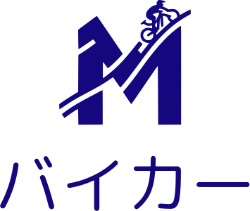 バイカー logo design