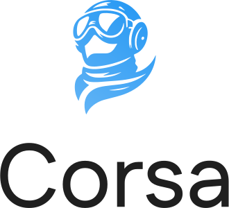 Corsa logo design