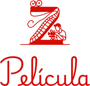 Película logo design