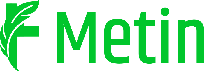 Metin logo design