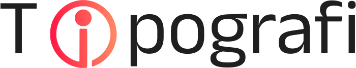 Tipografi logo design