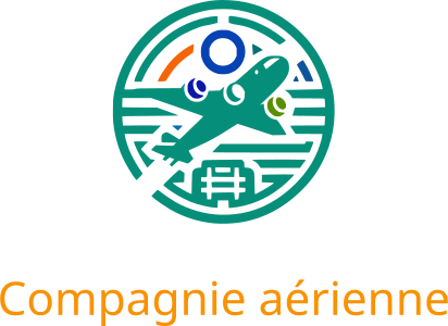 Compagnie aérienne logo design