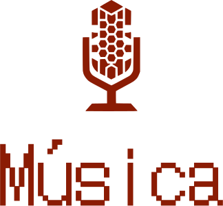 Música logo design