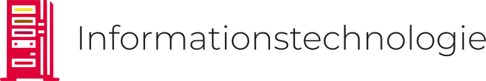 Informationstechnologie logo design