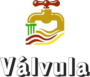 Válvula logo design
