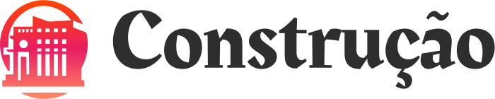 Construção logo design