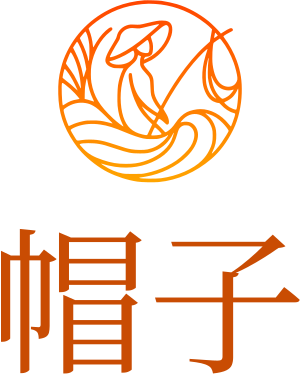 帽子 logo design