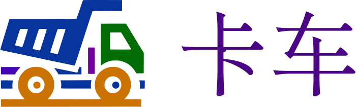 卡车 logo design