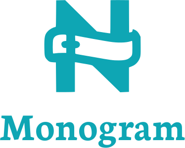 Monogram logo design