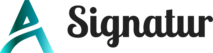 Signatur logo design