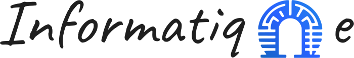 Informatique logo design