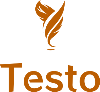 Testo logo design