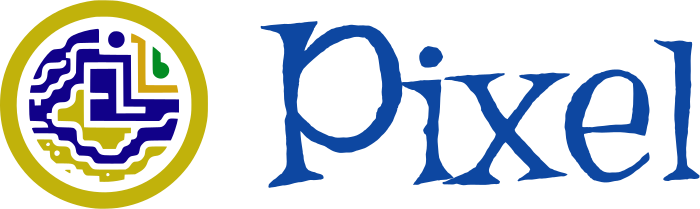Pixel logo design