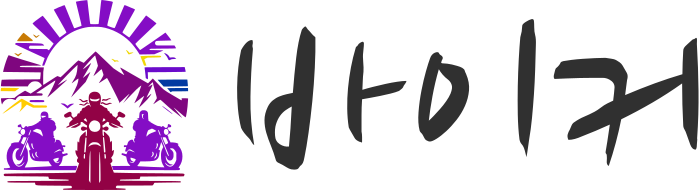 바이커 logo design