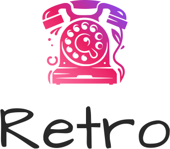 Retro logo design
