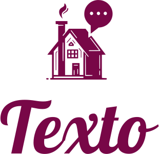 Texto logo design