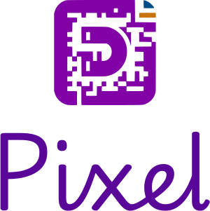 Pixel logo design