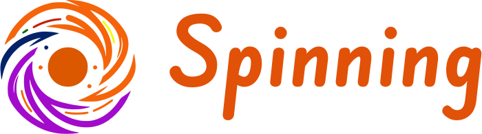 Spinning logo design