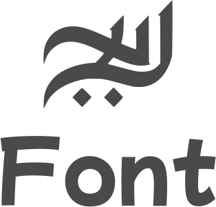Font logo design