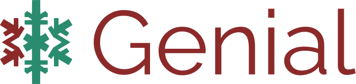 diseño de logotipo Genial