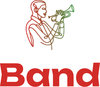 design del logo Band