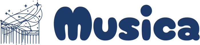 design del logo Musica