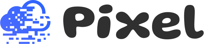 design del logo Pixel