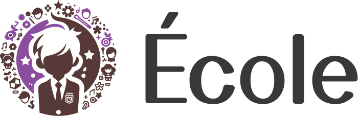 création de logo École