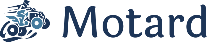 création de logo Motard