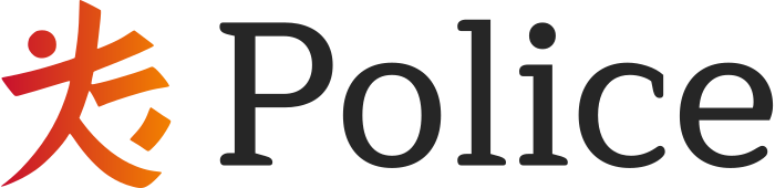 création de logo Police