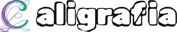 design de logotipo Caligrafia