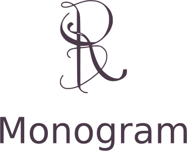 Monogram logo tasarımı