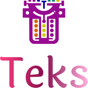 Teks logo design