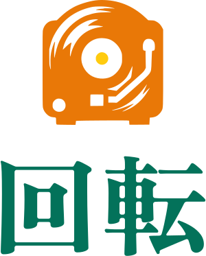 回転 logo design