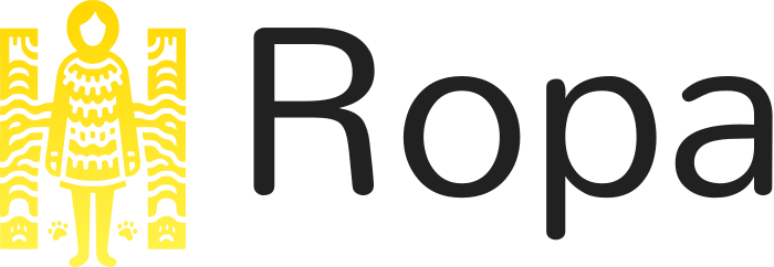 Ropa logo design