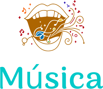 Música logo design