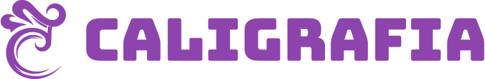 design de logotipo Caligrafia