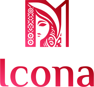 design del logo Icona