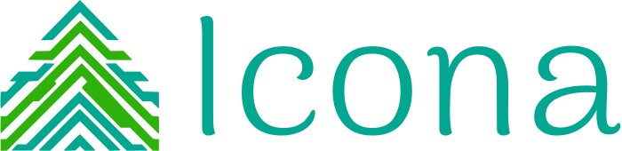 design del logo Icona