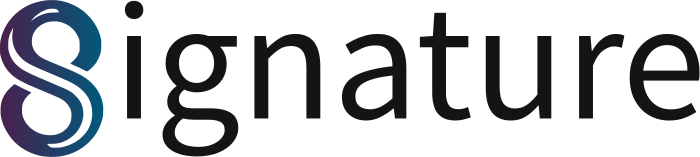 création de logo Signature