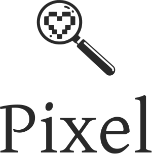 Pixel logo design