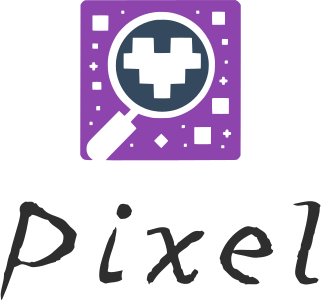 Pixel logo design