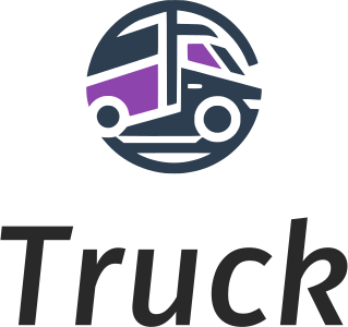 Truck logo design