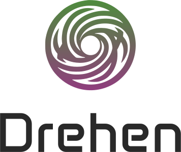 Drehen Logo-Design