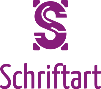 Schriftart Logo-Design