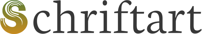 Schriftart Logo-Design
