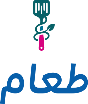 طعام logo design