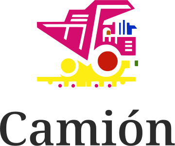 Camión logo design