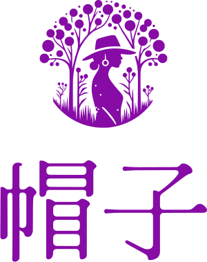 帽子 logo design