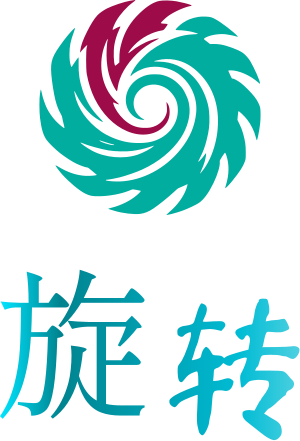 旋转 logo design